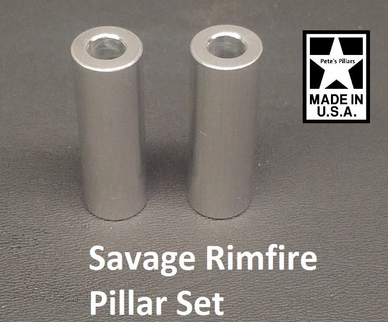 thumbnail image 2 of Pete's Pillars Savage Axis I And II SLIM LINE Aluminum Pillar Set – DIY Stock Pillar Bedding Kit 2 of 5